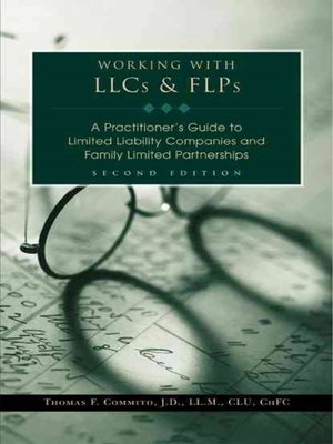 cover image of Working With LLCs and FLPs